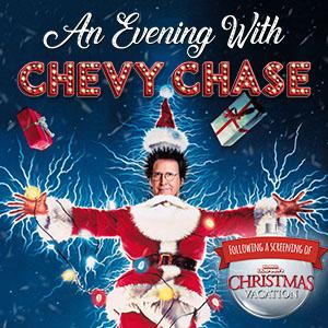 An Evening With Chevy Chase Will Follow A Screening Of CHRISTMAS VACATION This December at The North Charleston PAC 