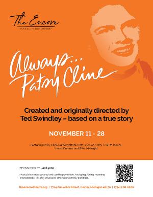 ALWAYS…PATSY CLINE Takes The Encore Stage This Month! Image