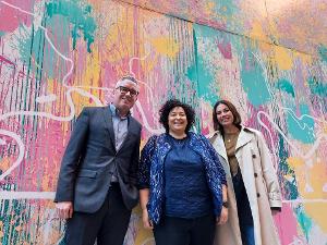 New Mural Dedicated To Community Heroes Creates Explosion Of Colour At Gateway To Golden Square  Image