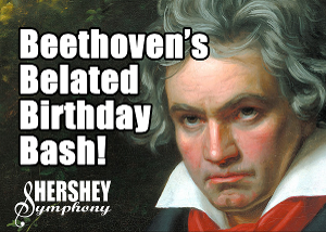 Hershey Symphony Celebrates Beethoven, October 29  Image