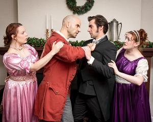 Jane Austen-Inspired Holiday Play THE WICKHAMS: CHRISTMAS AT PEMBERLEY Announced at Open Book Theatre  Image