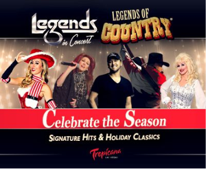 LEGENDS IN CONCERT Goes Country This Holiday Season Debuting Legends of Country at Tropicana Las Vegas  Image