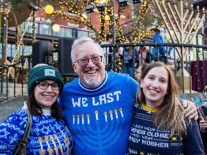 The JCCSF Celebrates The Holidays With Its Annual Glowing Hanukkah Party And More Image