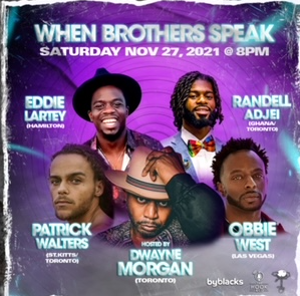 Dwayne Morgan Presents WHEN BROTHERS SPEAK Spoken Word Concert Image