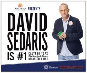 Spend An Evening With David Sedaris at Overture Hall, December 11 