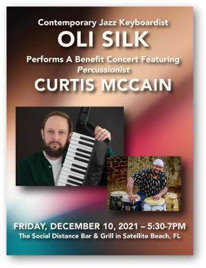 BMG Presents Contemporary Jazz Keyboardist Oli Silk Featuring Percussionist Curtis McCain 