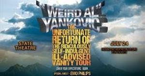 Tickets For Weird Al at State Theatre Go On Sale Friday, December 10 Image