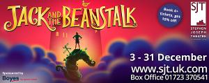 Enjoy The Stephen Joseph Theatre's JACK AND THE BEANSTALK At Home This Christmas!  Image