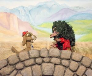THE THREE BILLY GOATS GRUFF At Great AZ Puppets Now Includes A Drive-In Show 