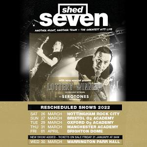 Shed Seven Returns to Parr Hall in March  Image