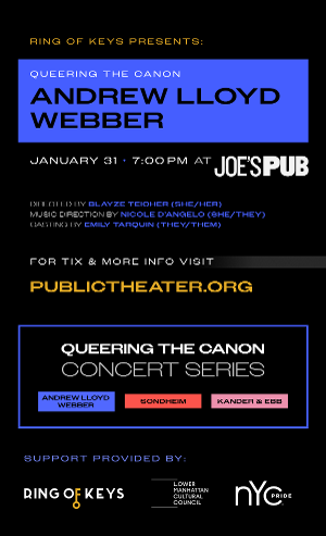 Casting Announced for QUEERING THE CANON: ANDREW LLOYD WEBBER Image