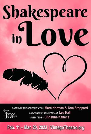 Vintage Theatre Presents SHAKESPEARE IN LOVE This Month Image