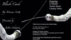 BLACK CARD Presented As Part Of The Chain Theatre Winter One Act Festival Image