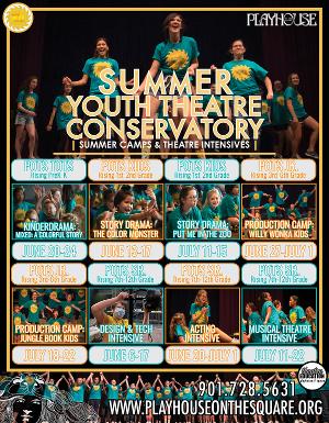 Playhouse On The Square Announces 2022 Summer Youth Theatre Conservatory Dates 