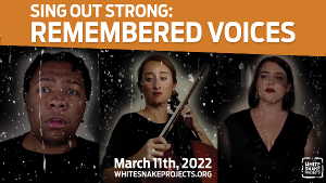WSP's NEW SING OUT STRONG Commemorates Lives Lost To COVID, March 11 