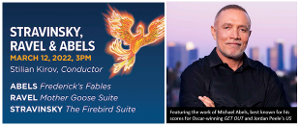 Illinois Philharmonic Presents Stravinsky, Ravel & Abels Image