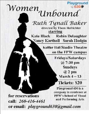 Playground 630 Opens With the World Premiere of WOMEN UNBOUND Image