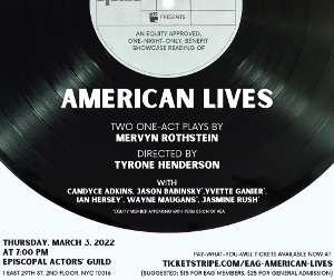 Mervyn Rothstein's AMERICAN LIVES Comes to the Guild Hall Stage in March 