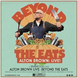 Alton Brown Comes to the Overture in March With BEYOND THE EATS  Image