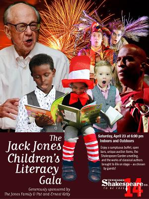 TN Shakespeare Co. Announces Indoor/Outdoor JACK JONES CHILDREN'S LITERACY GALA, April 23 