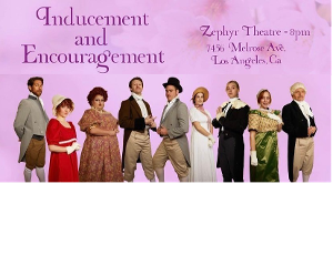 INDUCEMENT AND ENCOURAGEMENT Comes to the Zephyr Theatre Image