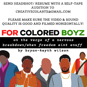 FOR COLORED BOYZ Will Have a Showcase at the Downtown Urban Arts Festival  Image