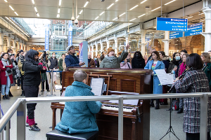 The Royal Opera House Celebrates International Women's Day With Performance At St. Pancras International Image