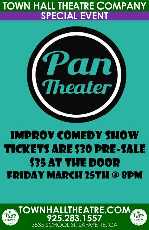 Town Hall Theatre Announces Pan Theater Improv Comedy Show 