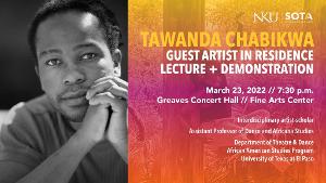 NKU Hosts Interdisciplinary Artist-Scholar Tawanda Chabikwa  Image