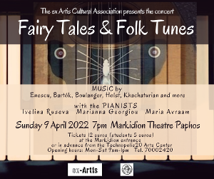The Cultural Association ex-Artis Presents FAIRY TALES & FOLK TUNES Piano Concert 