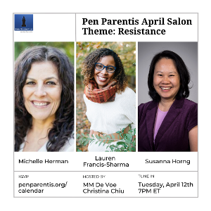 RESISTANCE April's Free Pen Parentis Literary Livecast Announced Image