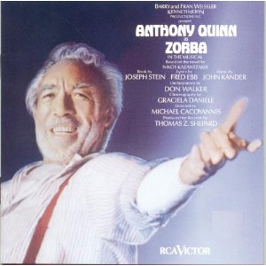 Zorba Upcoming Broadway CD