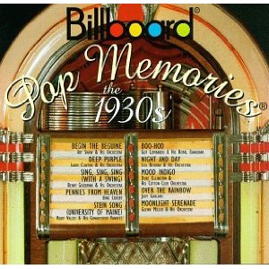 Billboard Pop Memories: The 1930s Upcoming Broadway CD