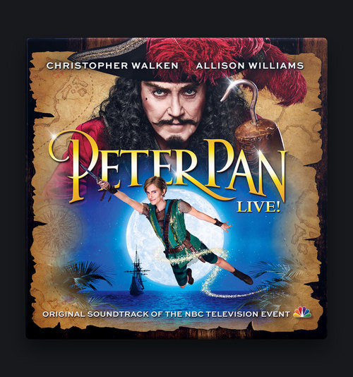 Peter Pan LIVE! - Original Soundtrack of the NBC Television Event Album Cover Art