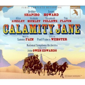 Calamity Jane Upcoming Broadway CD