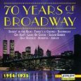 70 Years of Broadway, Vol. 1 Upcoming Broadway CD