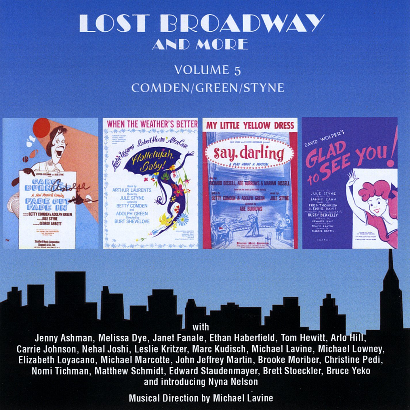 Lost Broadway and More: Volume 5 - Various Artists Album