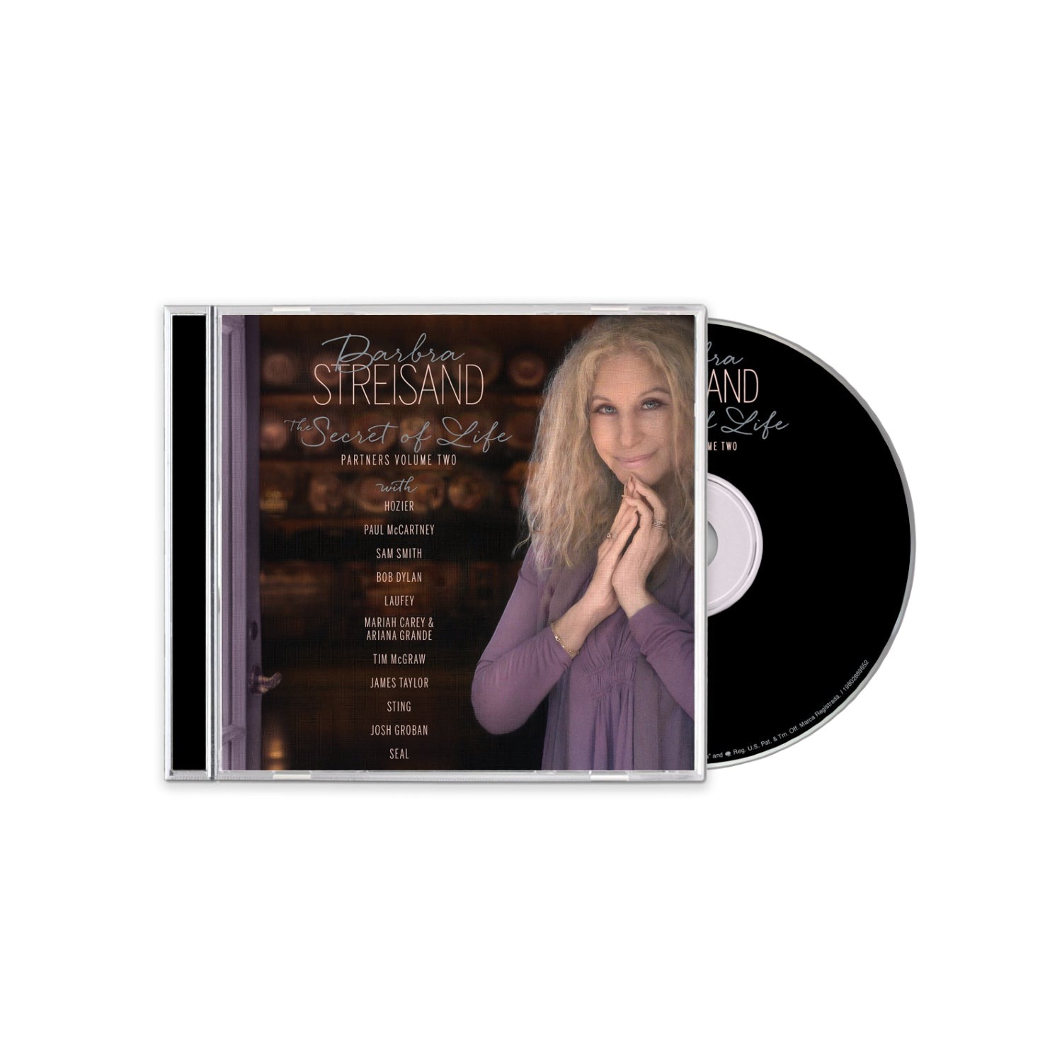 Barbra Streisand: The Secret Of Life - Partners, Volume 2 Album Cover Art