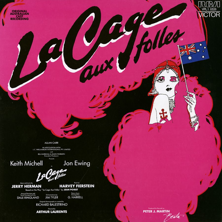 La Cage Aux Folles Original Austrialian Cast Album