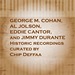 George M. Cohan, Al Jolson, Eddie Cantor, and Jimmy Durante: Historic Recordings Cura Album Cover Art