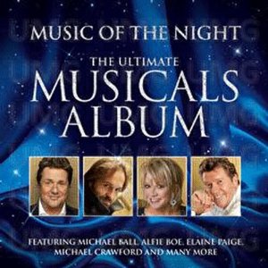 Music of the Night: Ultimate Musicals Album Album Cover Art - Various