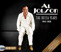 Al Jolson: Decca Years 1945-1950 Upcoming Broadway CD