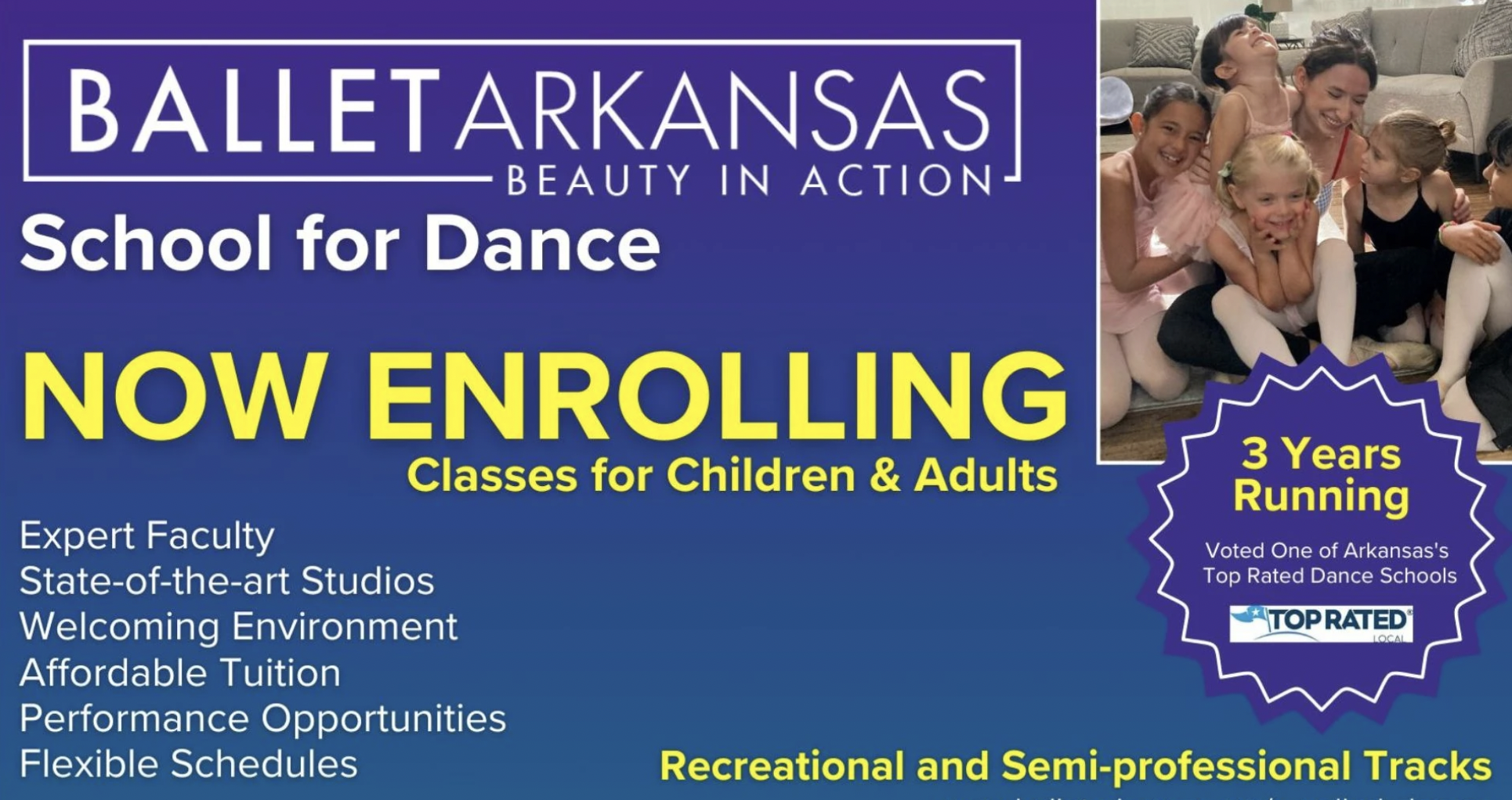 Ballet Arkansas School for Dance