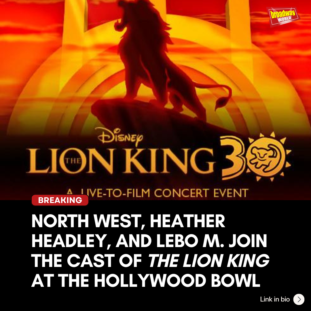 North West in LION KING at Hollywood Bowl