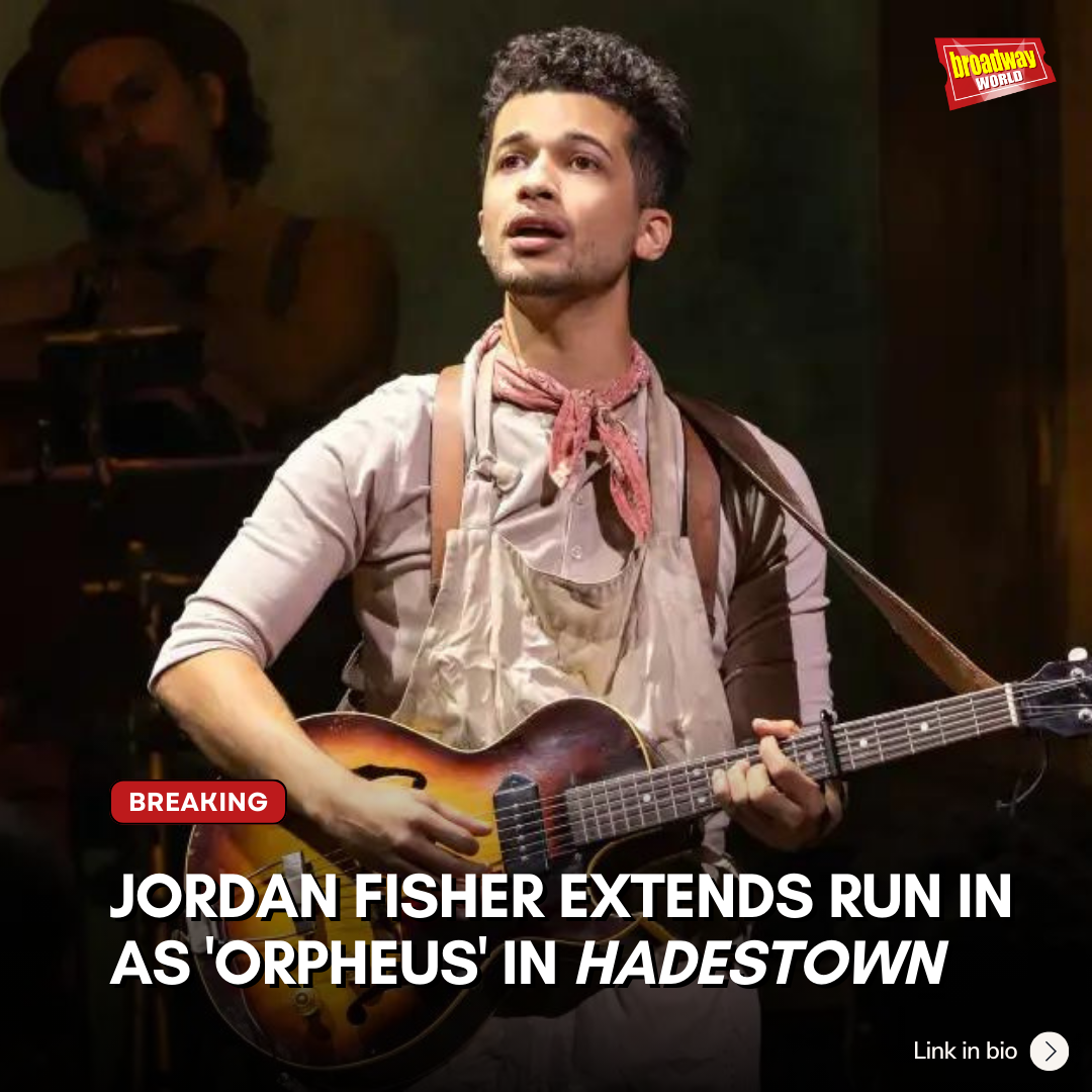 Jordan Fisher Extends in HADESTOWN
