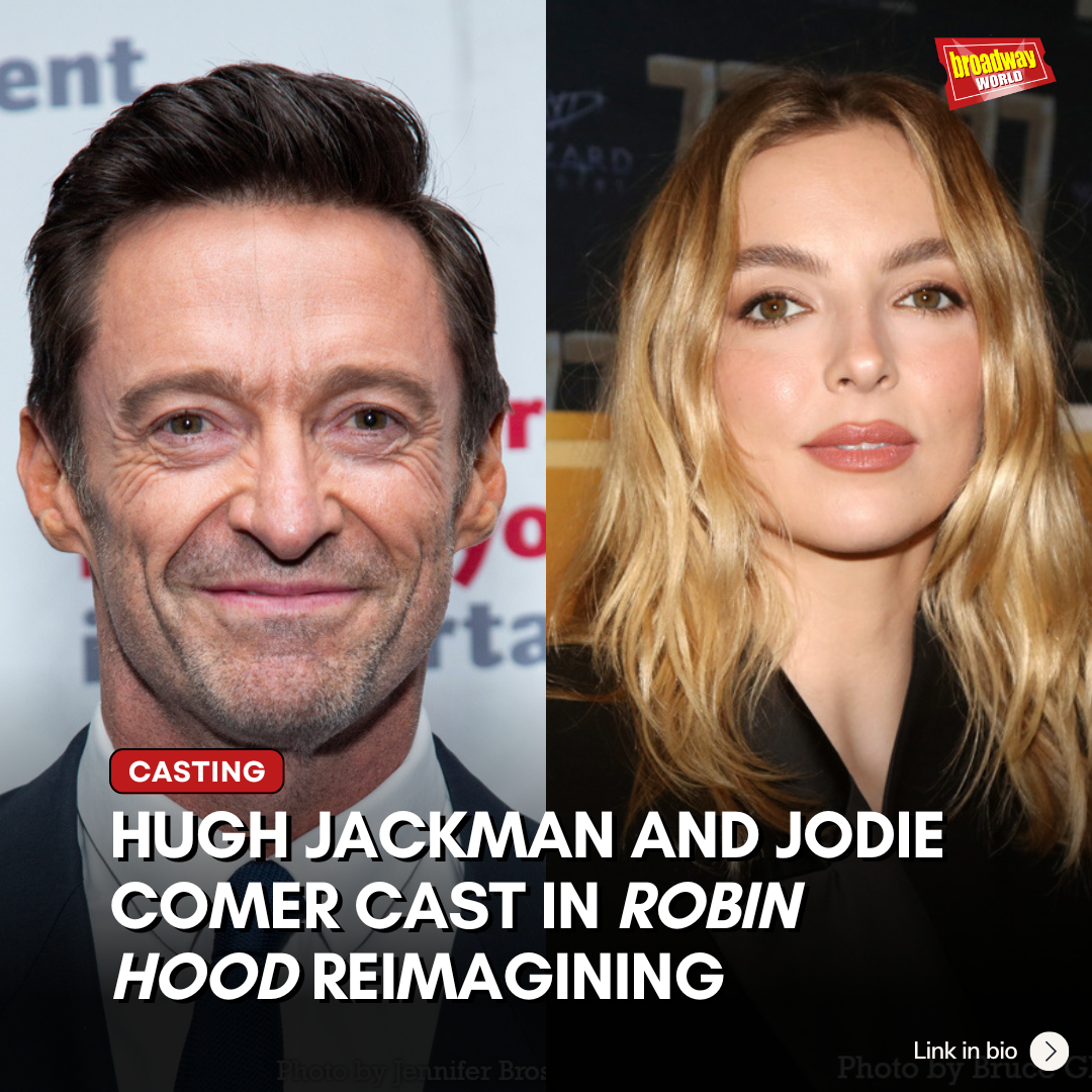 Hugh Jackman & Jodie Comer in ROBIN HOOD