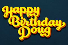 Happy Birthday Doug Off-Broadway Show | Broadway World