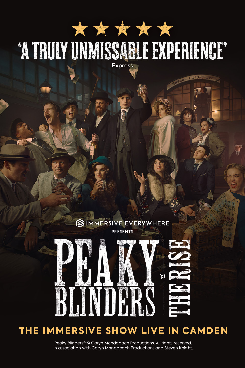 Peaky Blinders The Rise 2022 West End Tickets And Info Broadway World 