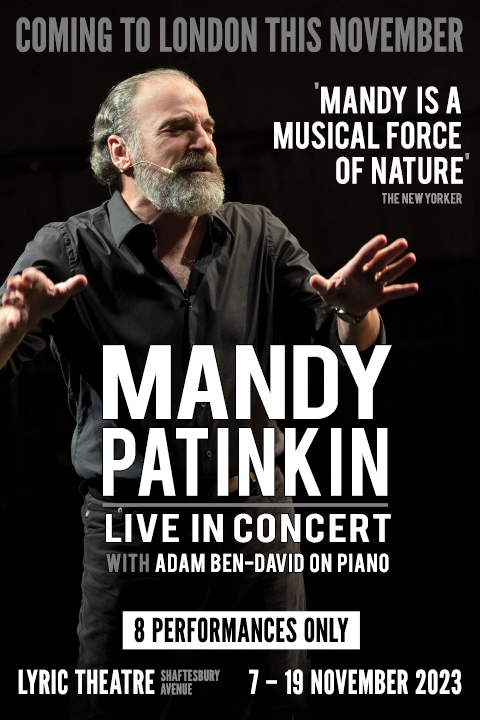 Buy Tickets to Mandy Patinkin - Live in Concert