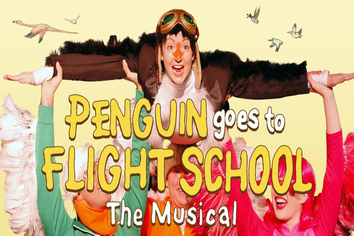 Penguin Goes to Flight School Off-Broadway